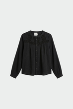 AW26 COMBINATION SHIRT WITH LACE CARBON