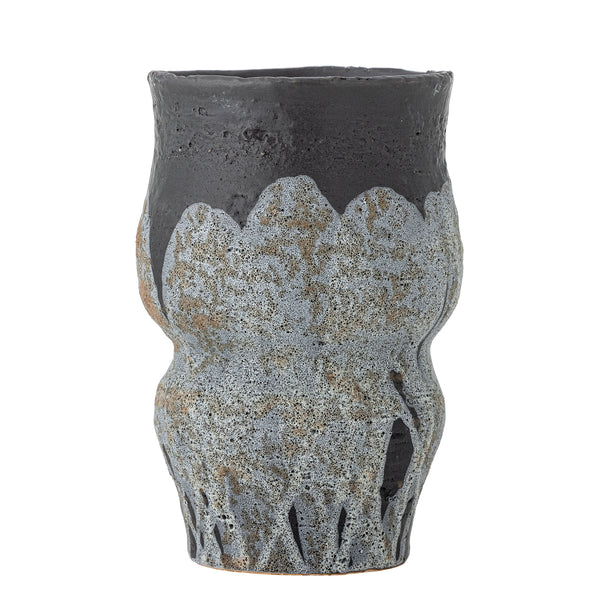 Neeson Flowerpot, Blue, Stoneware