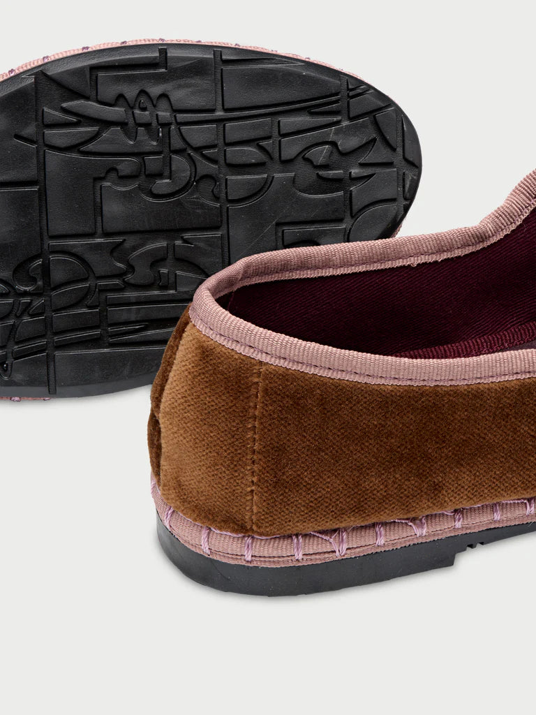 Balthasar Mary Jane velvet shoes