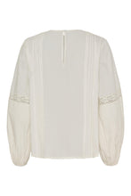 Jasmin Blouse White Sand AND in black