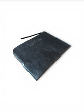 CollardManson Black leather curve Pouch
