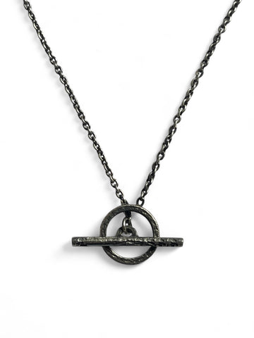 Kelda Lariat T-Bar 925 Silver Necklace