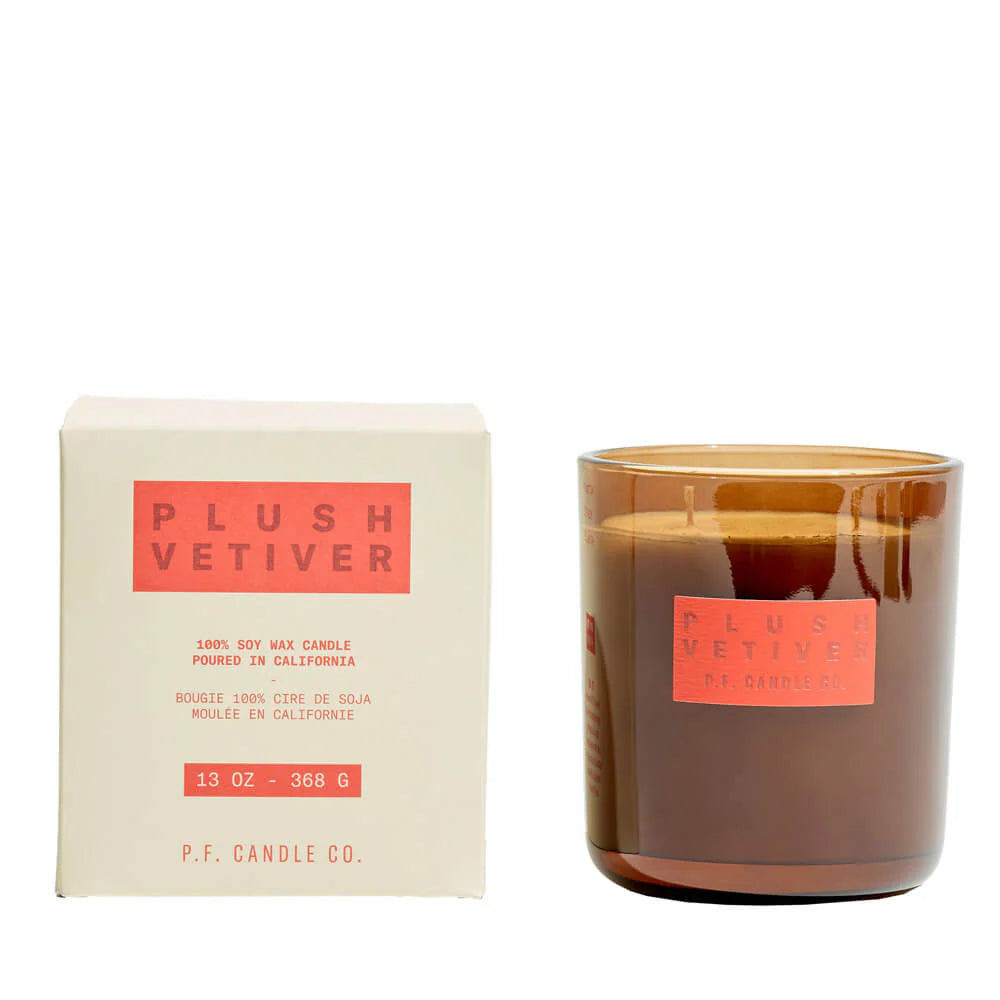 P.F Candles Plush Vetiver 13oz Candle
