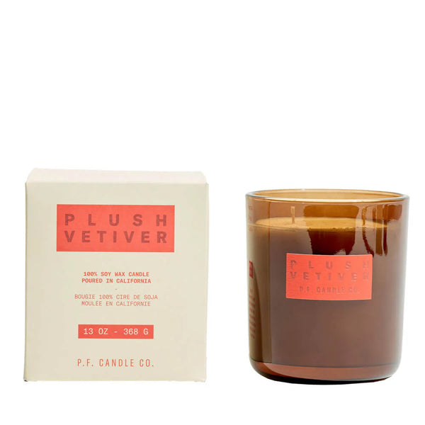 P.F Candles Plush Vetiver 13oz Candle