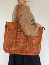 Sienna Bohemian Leather Bag - Tan