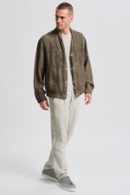 Transit Cold-dyeing loose-fit reversible mens coat