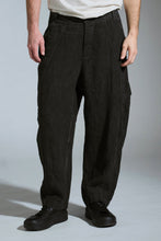 Transit Cold-dyeing oversized ergonomic trousers