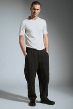 Transit Cold-dyeing oversized ergonomic trousers