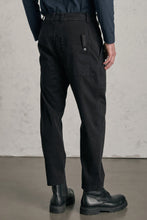 Transit Loose-fit ergonomic trousers in cotton stretch