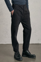 Transit Loose-fit ergonomic trousers in cotton stretch