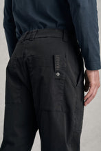 Transit Loose-fit ergonomic trousers in cotton stretch