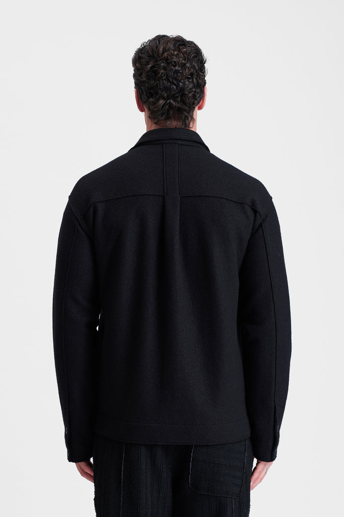 Transit Mens wool Overshirt