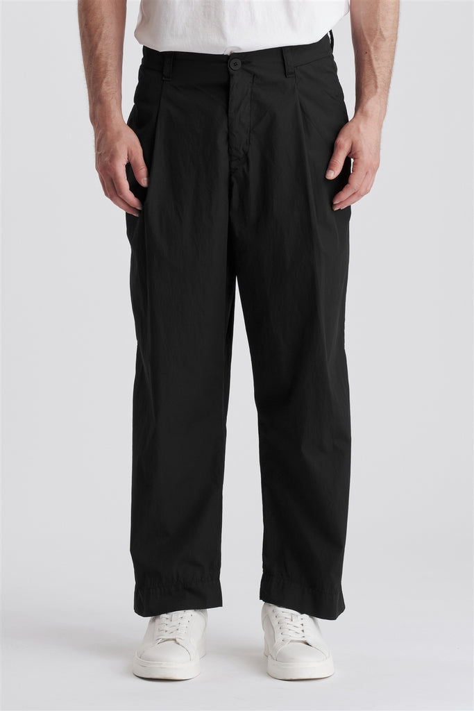 Transit Emerized tencel and modal stretch loose-fit tobi trousers