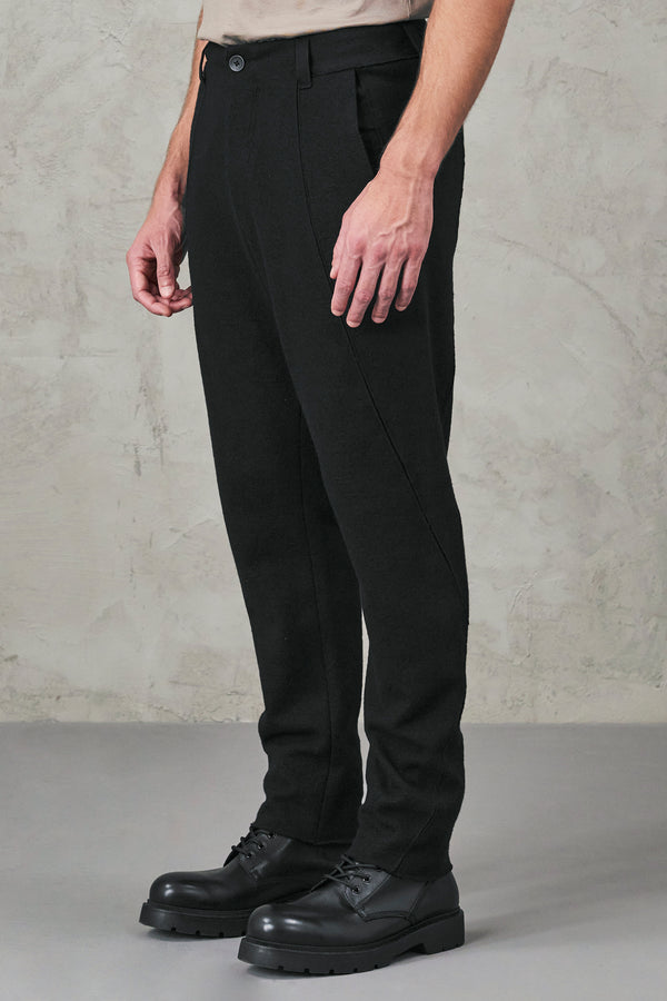 Transit Mens Boiled wool chino trousers