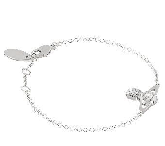 Vivienne Westwood Lee orb bracelet platinum