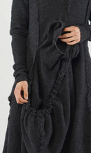 Rundholz AW25 1767303 knitted dress crow mel