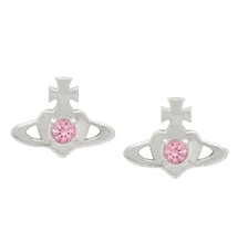 Vivienne Westwood Noella Earrings platinum pink