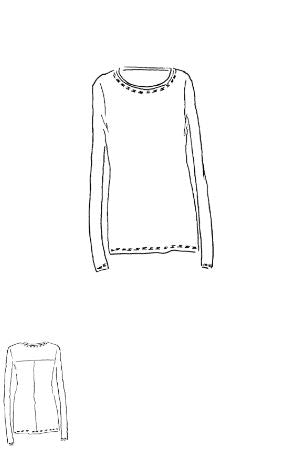 Rundholz SS25 1700509 t-shirt asteriod