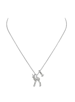 Vivienne Westwood Monette small pendant platinum