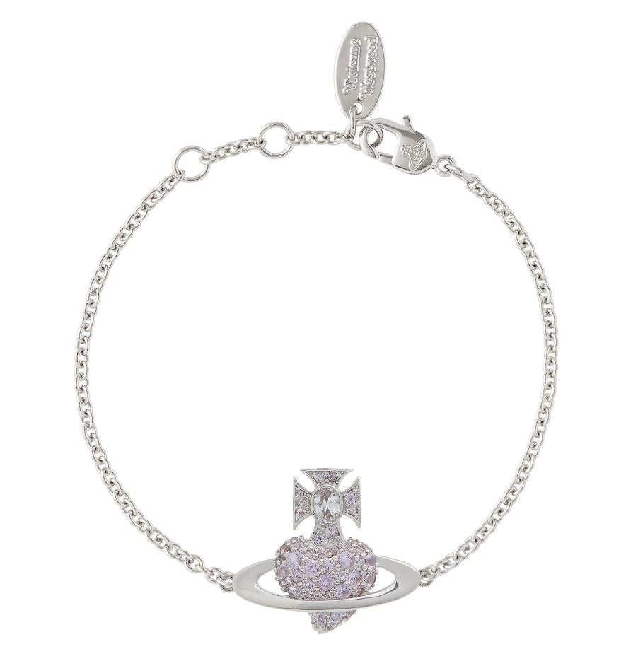 Vivienne Westwood Agnatha Bracelet - Platinum Lilac