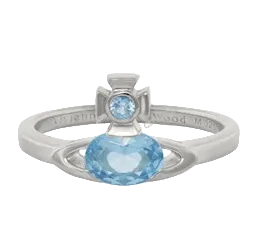 Vivienne Westwood Allie ring platinum