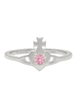 Vivienne Westwood Noella Ring Platinum pink