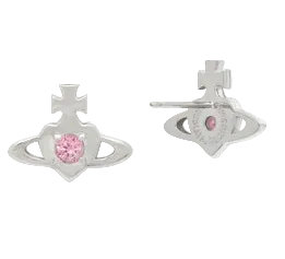 Vivienne Westwood Noella Earrings platinum pink