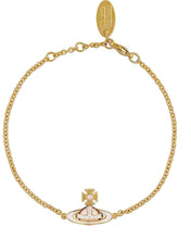 Vivienne Westwood Simonetta Bas Relief Bracelet Rosaline Pearl