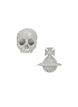 Vivienne Westwood Circe Stud Earrings Platinum / White CZ