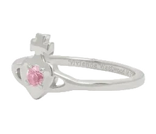 Vivienne Westwood Noella Ring Platinum pink
