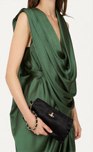 Vivienne Westwood Sadie wristlet pouch black viscose