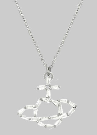 Vivienne Westwood Odetta Pendant Platinum