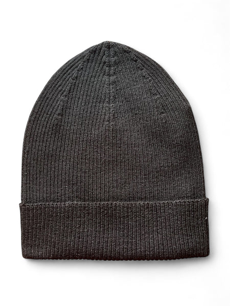Rick Owens SS25 HOLLYWOOD WOOL BEANIE black