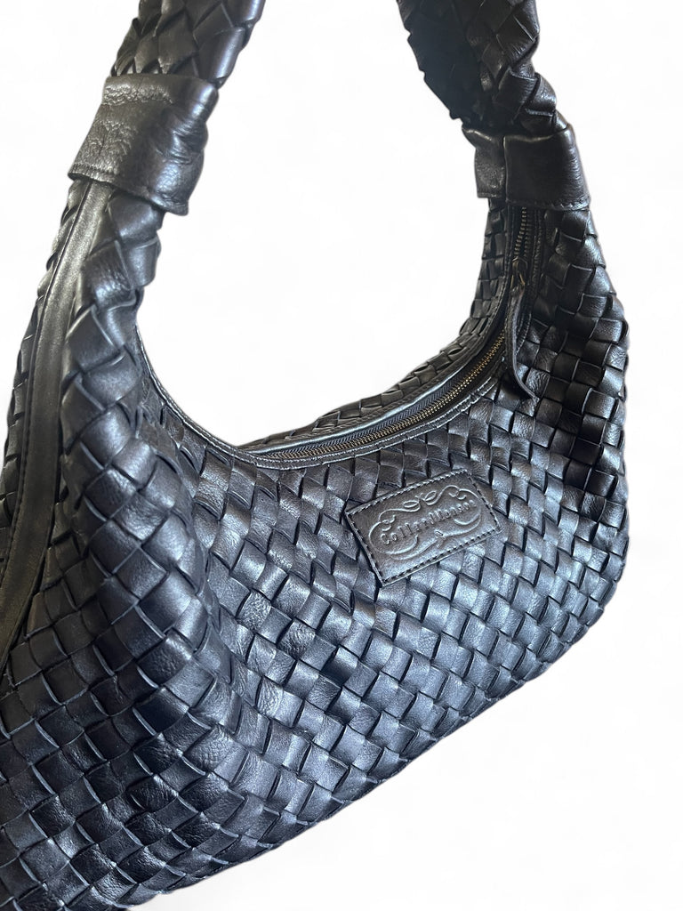 Priscilla Bag -  Black Woven