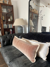 Maitri : Stonewashed Velvet Cushion  - Clay (30x90)