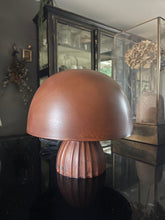 Vega mushroom lamp - Rust finish