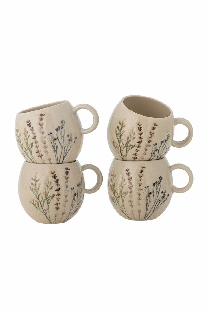 Bea Mug, Nature, Stoneware, Individual