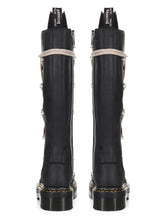 DR. MARTENS X RICK OWENS FW25 1B60 QUAD SOLE PENTALACE BOOT IN OILY NUBUCK COW LEATHER