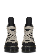 DR. MARTENS X RICK OWENS FW25 1460 QUAD SOLE MEGALACE® BOOT IN OILY NUBUCK COW LEATHER