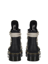 DR. MARTENS X RICK OWENS FW25 1460 QUAD SOLE MEGALACE® BOOT IN OILY NUBUCK COW LEATHER