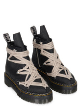 DR. MARTENS X RICK OWENS FW25 1460 QUAD SOLE MEGALACE® BOOT IN OILY NUBUCK COW LEATHER
