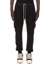DRKSHDW by Rick Owens SS26 TEMPLE MASTODON CUT IN DEEP BLACK STRETCH DENIM