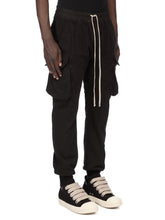 DRKSHDW by Rick Owens SS26 TEMPLE MASTODON CUT IN DEEP BLACK STRETCH DENIM