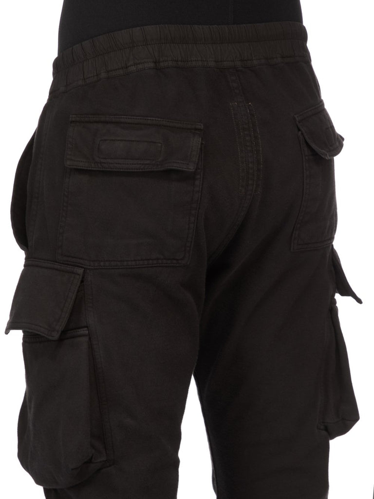DRKSHDW by Rick Owens SS26 TEMPLE MASTODON CUT IN DEEP BLACK STRETCH DENIM