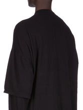 DRKSHDW by Rick Owens SS26 TEMPLE TOMMY HUSTLER SWEAT BLACK