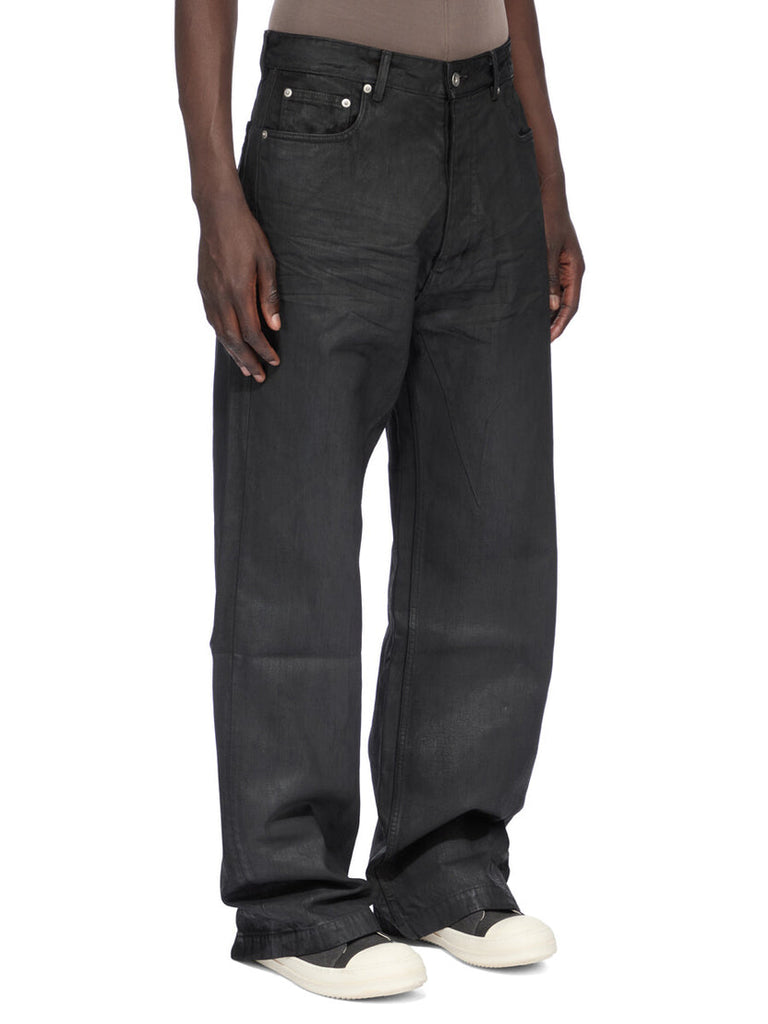 DRKSHDW by Rick Owens AW26 PANTALONI IN DENIM - GETH JEANS - BLACK WAX