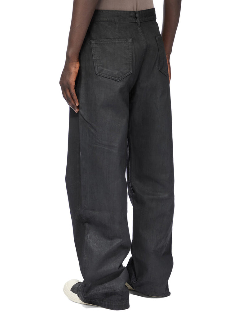 DRKSHDW by Rick Owens AW26 PANTALONI IN DENIM - GETH JEANS - BLACK WAX