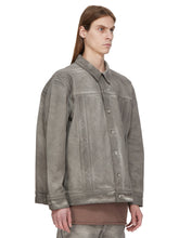 DRKSHDW by Rick Owens AW26 GIACCA IMBOTTITA - JUMBO OUTERSHIRT - DARK DUST