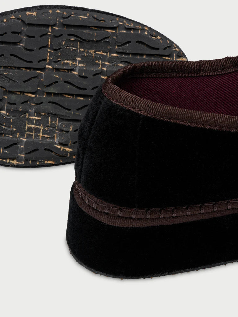 Double Seth Mary Jane velvet shoes