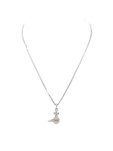Vivienne Westwood New Tiny Orb Pendant Platinum / Light Peach / Light Gold
